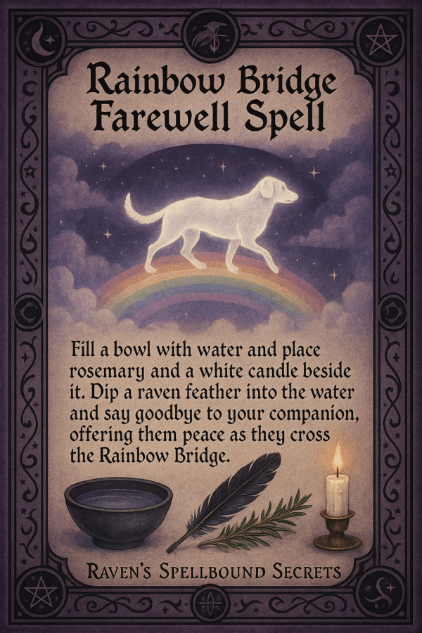 🕯️ Rainbow Bridge Farewell Spell 🕯️